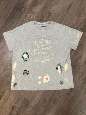 FOUND - Paint Tee - size small